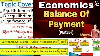 Balance Of Payment Account  | Balance Of Trade | Significance | BBA | B.Com | Class 12 | MBA
