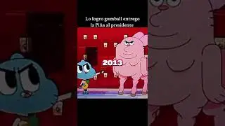 GUMBALL DEJA LA PI&Ntilde;A EN EL ESCRITORIO DEL PRESIDENTE  #theamazingworldofgumball #2025