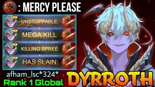 Real Monster Dyrroth NonStop Delete Barats - Top 1 Global Dyrroth by afham_lsc*324* - MLBB