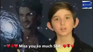 Sushant Singh Rajput's Fan Zac ने फिर जीता दिल  SSRFans के दिल को छू जाएगा ये वीडियो