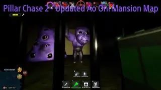 Roblox Pillar Chase 2 - Survivor on Updated Ao Oni Mansion Map Gameplay