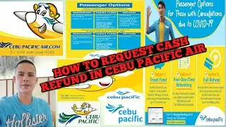 How to request cash refund for Cancelled Flight Due to Covid19 in CEBU PACIFIC AIRLINES