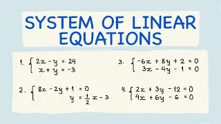 Mastering Systems of Linear Equations (4 Key Examples)