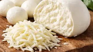 مش محتاجه شرح شوفي بنفسك طريقه الجبنه الموزاريلا. (Mozzarella cheese) 🧀🔥