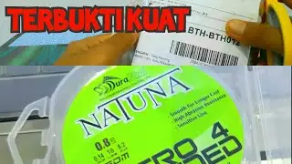 UNBOXING PE NATUNA 0.8 KECIL TAPI KUAT||duraking natuna 0.8