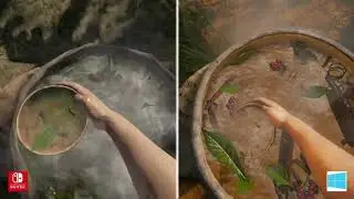 Green Hell Switch vs PC Graphics Comparison