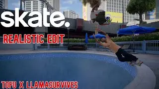 EA Skate Realistic Gameplay - Two Skaters One Session