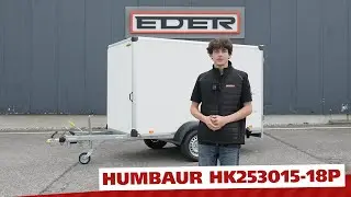 Humbaur HK253015-18P | Vorstellungsvideo | EDER Anh&auml;ngercenter