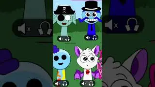 Sprun playtime  #sprunki #rainbowfriends #incredibox #fnf