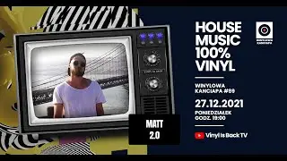OSTATNI ODCINEK #WINYLOWA #KANCIAPA. Odcinek 89 Gość: MATT [27.12.2021]  DJ LIVE SET. 100% #VINYL.