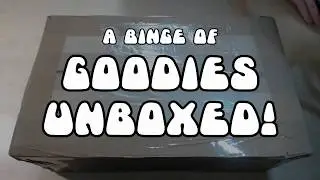 Unboxing A Binge of Goodies - limited edition DVD box set