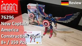 Обзор DE - LEGO&reg; Marvel - 76296 - Новая сборная фигурка Капитана Америки