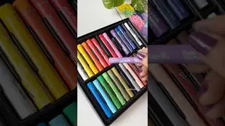 Идея для рисунка масляной пастелью 🤯😲😮🪄💜 #искусство #рисунок #маслянаяпастель #приятный #закат #х...