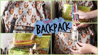 What's In My Backpack | Back to School 2014