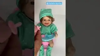 Beb&ecirc; Reborn de Silicone S&oacute;lido #risoletarisonha #bebereborndesilicone #risoletarisonha #gratid&atilde;o