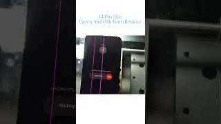 Iphone 14 Pro Max Green and Pinks Lines remove #automobile #repair #iphone #14promaxlines #shorts
