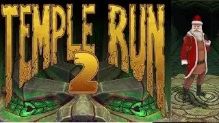 Temple Run 2 Christmas Update(SANTA CLAUS) -  iPhone/iPad Gameplay