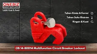 ONEBIZ Heavy Duty Loto OB 14-BDD14 Multifunction Circuit Breaker Lockout