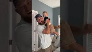 This dad&rsquo;s reaction to his wife being pregnant ❤️