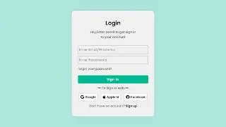 Login CSS #10
