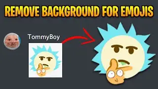 Как удалить фон для эмодзи Discord