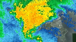 2021 TDWR Annapolis, Maryland Supercell Radar Loop