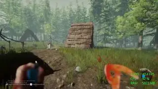 GeForce GTX 1060 -- Intel Pentium G4500 -- The Forest Performance Test
