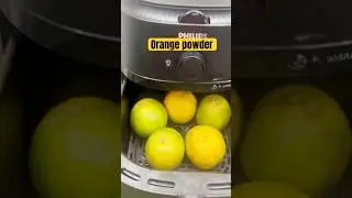 Homemade Orange Powder in AirFryer |