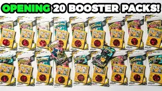 Открываем 20 бустеров Pokemon Team Up! (Промо-акция Pikachu Blister)
