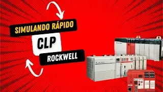 Simulando projeto CLP Rockwell no RsLogix5000 de forma r&aacute;pida com simulador Emulate RSLogix 5000.