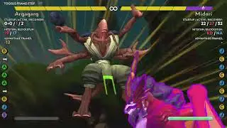 Fantasy Strike - argagarg 5 DMG combo