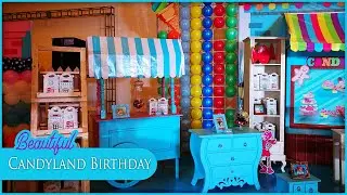 DIY Candyland Party Decorations  | DIY Candy Shoppe Party ideas | Candy Shoppe