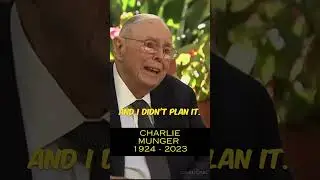 Charlie Munger Last Words - Part 1 - RIP 🙏