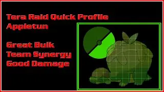 Appletun - Pok&eacute;mon Tera Raid Profile Number 9
