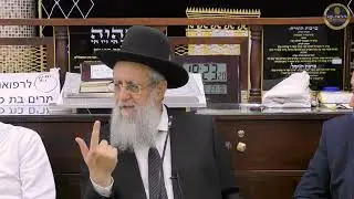 הרב דוד יוסף - הלכות מוקצה בשבת