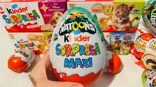 Natoona Maxi Kinder Surprise ASMR unboxing