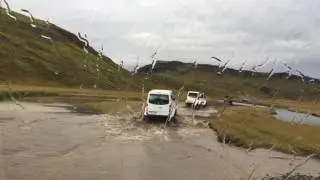Super jeep in iceland