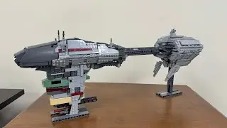 LEGO STAR WARS UCS NEBULON B FRIGATE SET REVIEW! (REPUBLIC BRICKS)