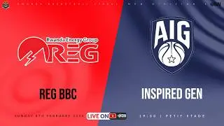 REG BBC vs INSPIRED GENERATION | Rwanda Division One Basketball - 8th Feb @ Petit Stade