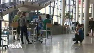 Gregory Smith on directing an episode of Saving Hope