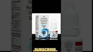 #video //olopatadine 0.2 Eye drops// olopatadine hydrochloride ophthalmic solution for PCD//solution