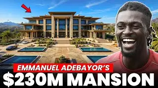 Emmanuel Adebayor Lifestyle 2026  Net Worth, Fortune, Car Collection, Mansion