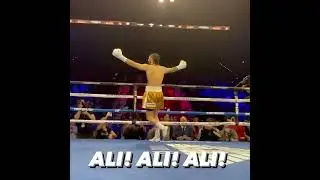 Nico Ali Walsh with a brutal knockout 🥊