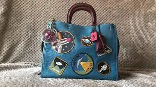 Her Purse Palace | COACH Space Rogue with Patches