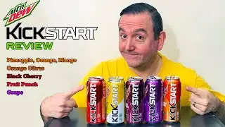 Mountain Dew Kickstart Energy Drink Review