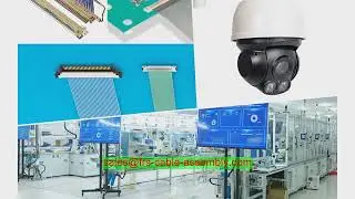 Индивидуальная жгутовая проводка Micro Coaxial LVDS Cable I-PEX 20498-R32E-40 Custom Micro Coaxial C