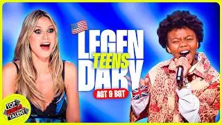 BEST TEEN Singer Auditions on AGT and BGT!
