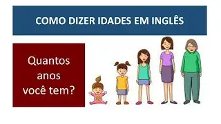 Como dizer IDADES EM INGLÊS