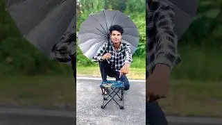 Foldable Stool For Travelling, Camping Outdoor & Cafeteria Stool unboxing and review