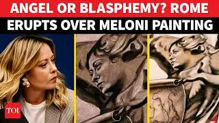 Italy Explodes Over ‘Angel Meloni’ Church Painting: Vatican Forced Into Rare Intervention | WATCH